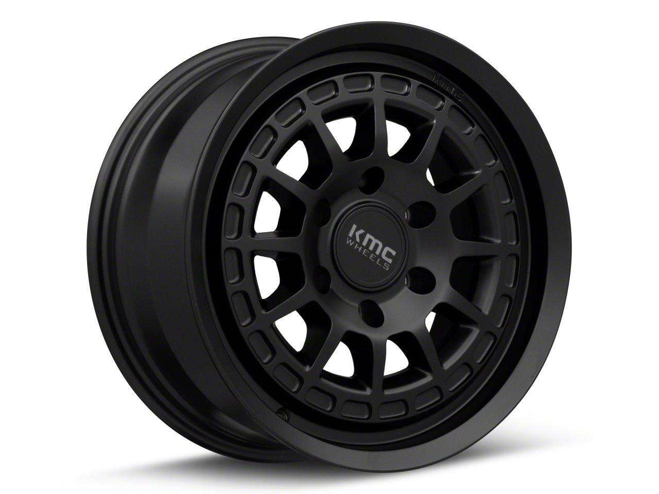 KMC Tacoma Canyon Satin Black 6-Lug Wheel; 17x8.5; 0mm KMC Tacoma Canyon Satin Black 6-Lug Wheel; 17x8.5; 0mm