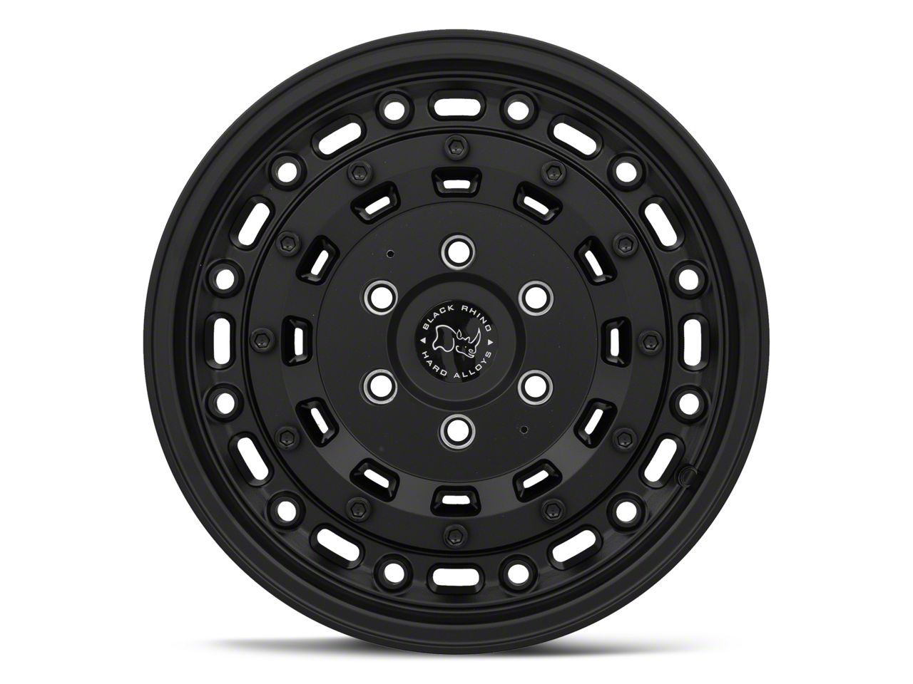 Black Rhino Tacoma Arsenal Textured Matte Black 6-Lug Wheel; 20x9