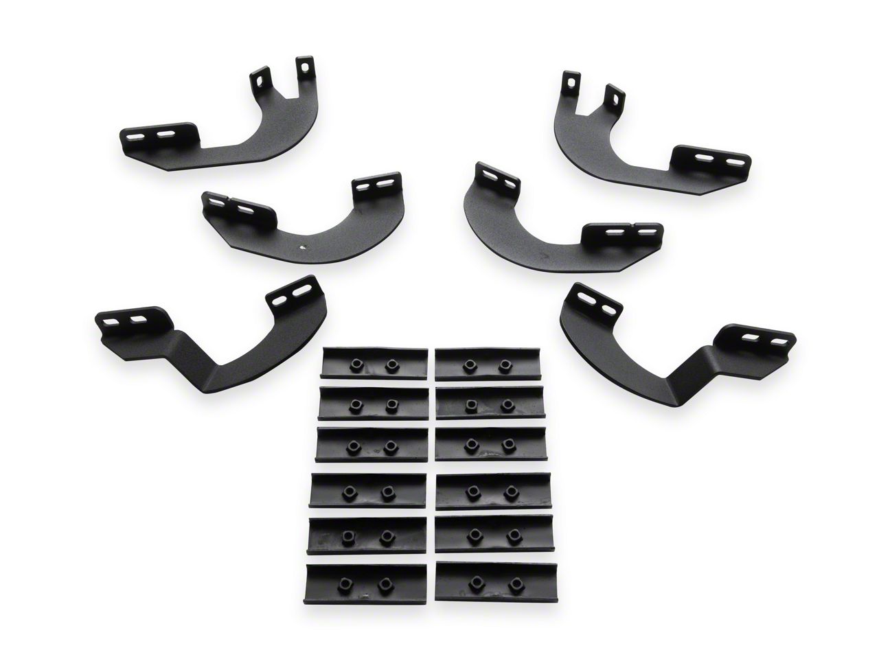 RIOページ Go Rhino Tacoma RB20 Running Boards; Textured Black