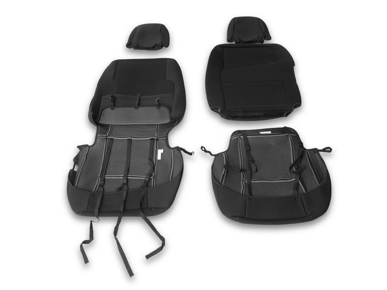 Copri sedili posteriori in neoprene Wrangler JK 2p '07-'16