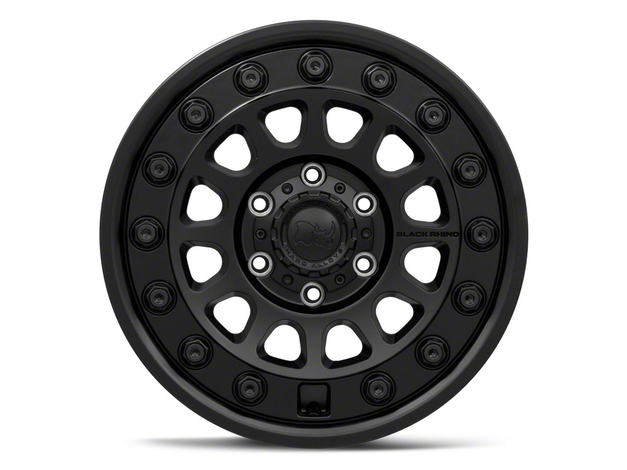 Black Rhino Tacoma Outback Matte Black 6-Lug Wheel; 18x8.5