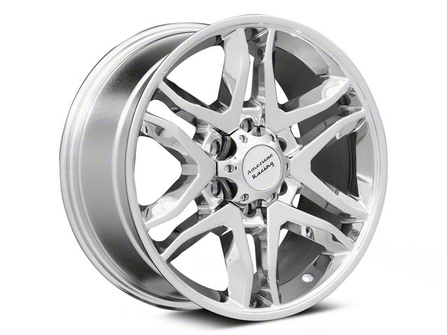 American Racing Tacoma Mainline Chrome 6-Lug Wheel; 20x8.5 American Racing Tacoma Mainline Chrome 6-Lug Wheel; 20x8.5