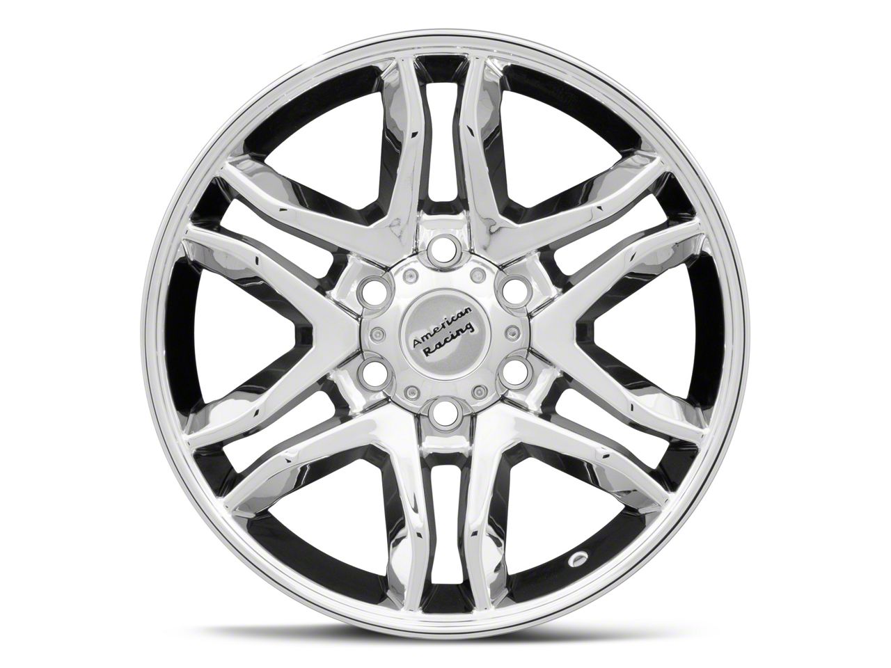 American Racing Tacoma Mainline Chrome 6-Lug Wheel; 20x8.5 American Racing Tacoma Mainline Chrome 6-Lug Wheel; 20x8.5