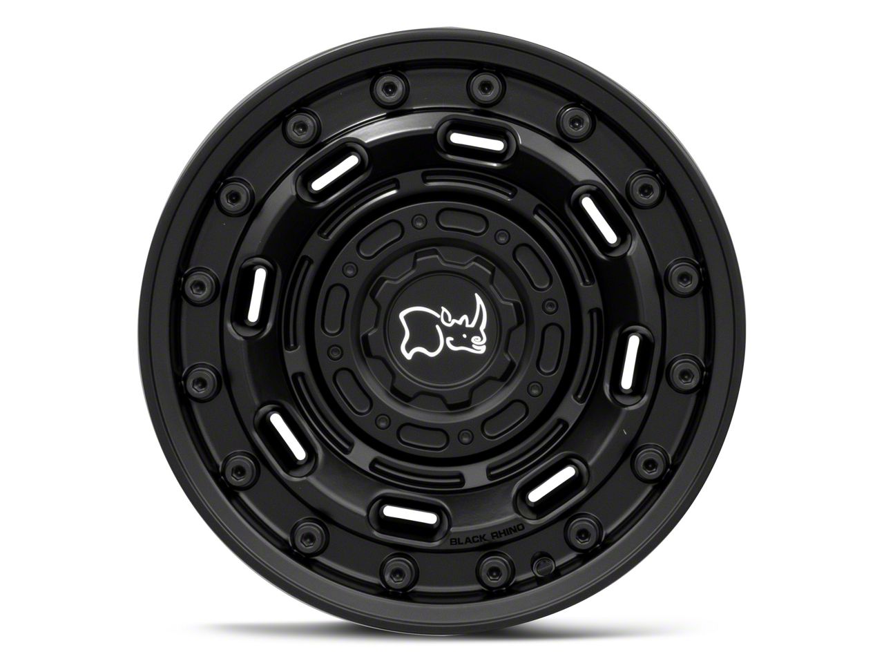 Black Rhino Tacoma Atlas Matte Black 6-Lug Wheel; 16x8