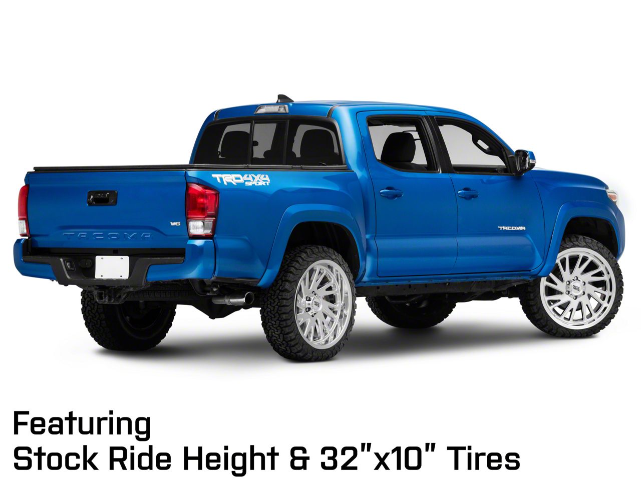 Moto Metal Tacoma Combat Chrome 6-Lug Wheel; 24x12; -44mm Offset
