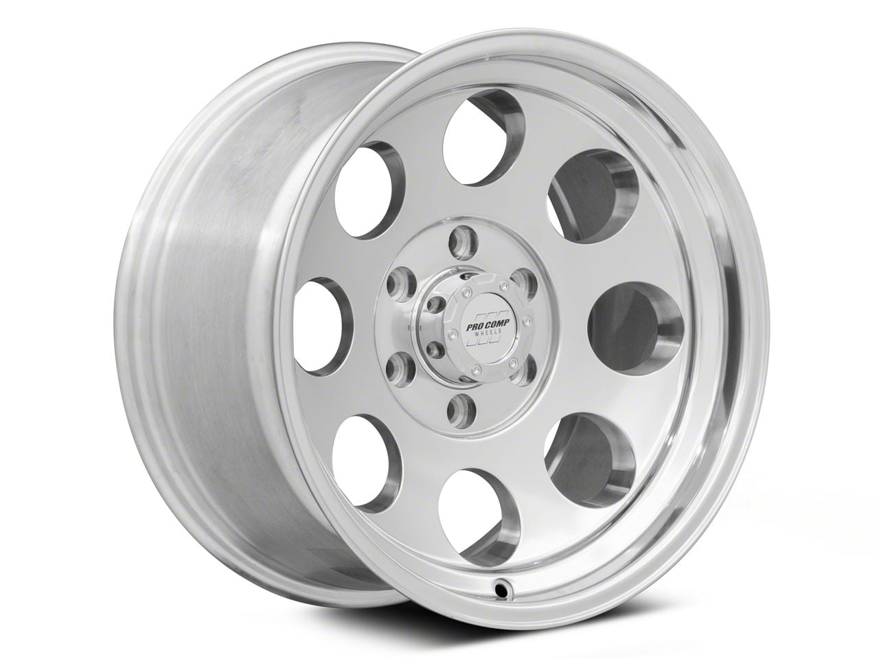 Pro Comp Wheels Tacoma Vintage Polished 6-Lug Wheel; 16x8; -12mm