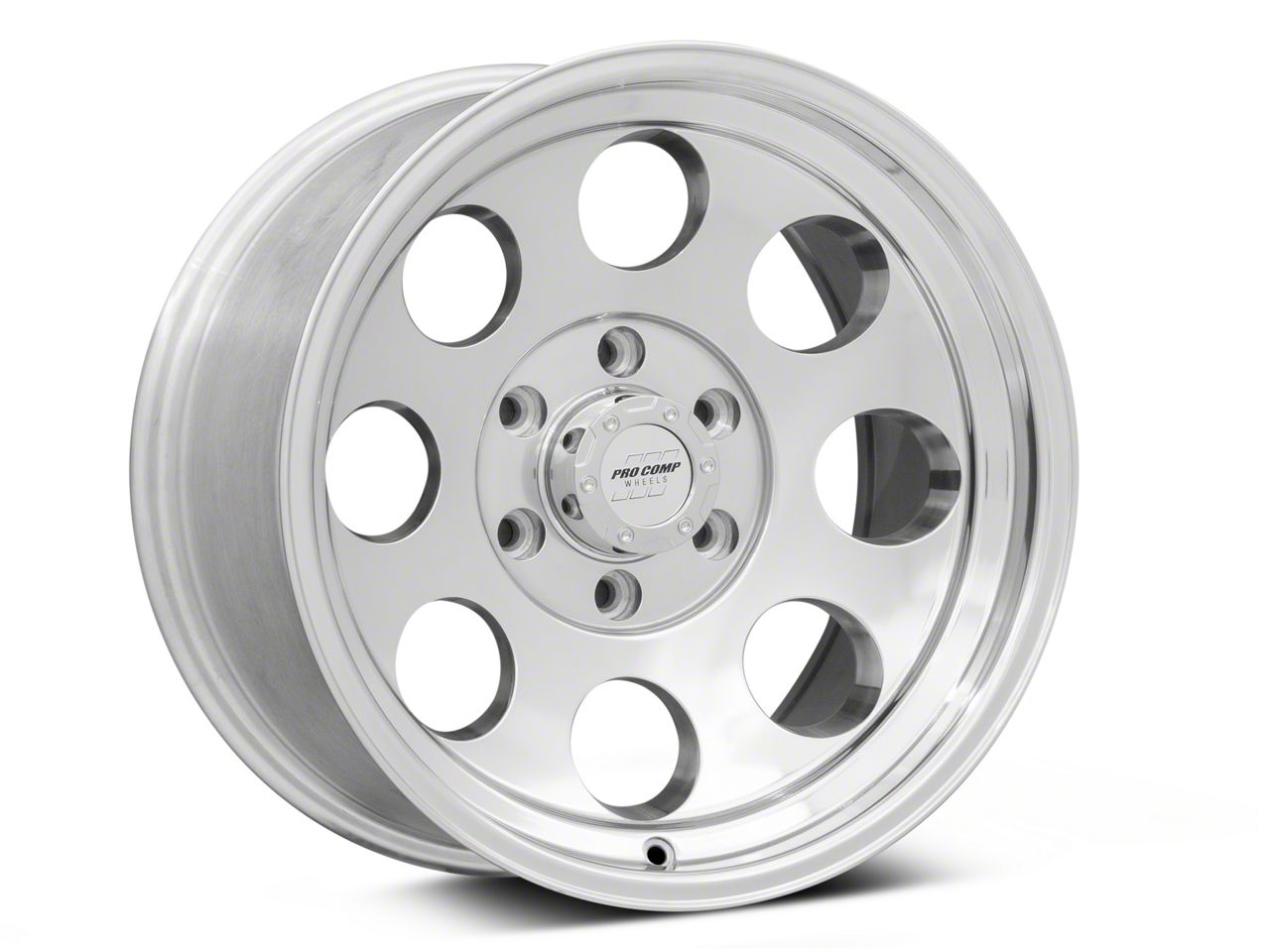 Pro Comp Wheels Tacoma Vintage Polished 6-Lug Wheel; 16x8