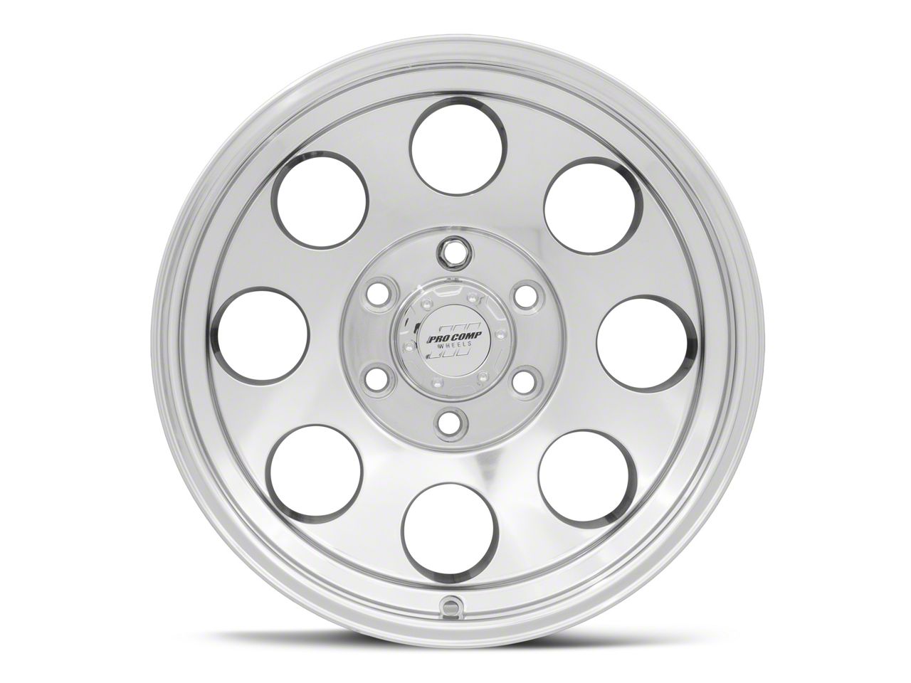 Pro Comp Wheels Tacoma Vintage Polished 6-Lug Wheel; 16x8