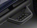 Barricade Tubular Drop Steps; Fine Textured Black Finish (24-26 Tacoma Double Cab)