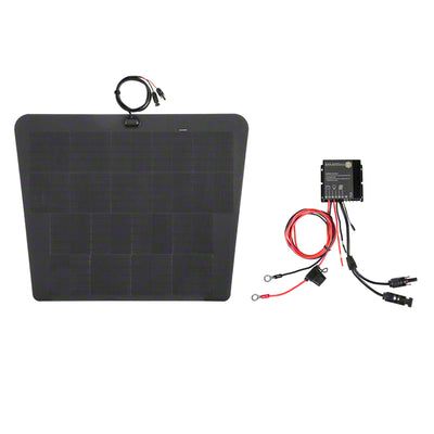 LensunSolar Tacoma Hood Solar Panel Complete Kit; 90-Watt 90FX2