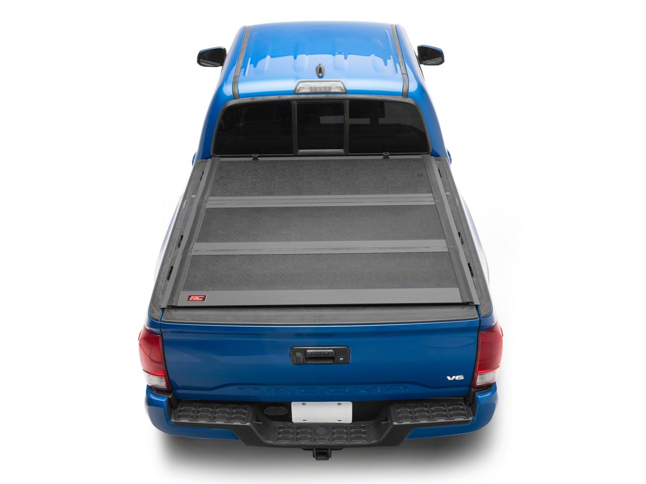 For 2016-2023 Toyota Tacoma 5 Ft Bed Lo Pro Aluminum Hard Tri Fold Tonneau Cover