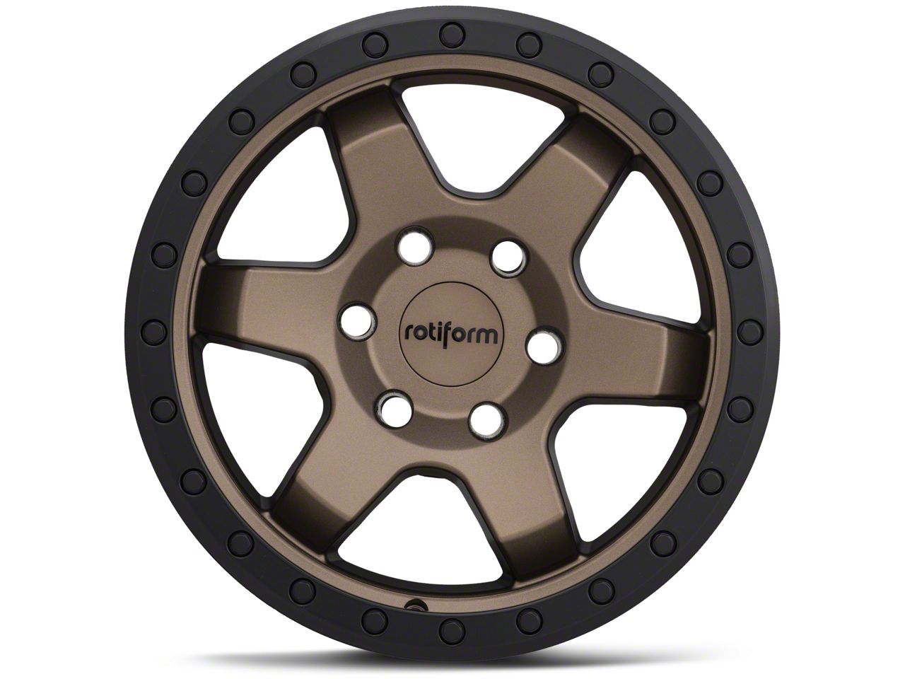 Rotiform Tacoma SIX-OR Bronze 6-Lug Wheel - 17x9; 1mm Offset Rotiform Tacoma SIX-OR Bronze 6-Lug Wheel - 17x9; 1mm Offset