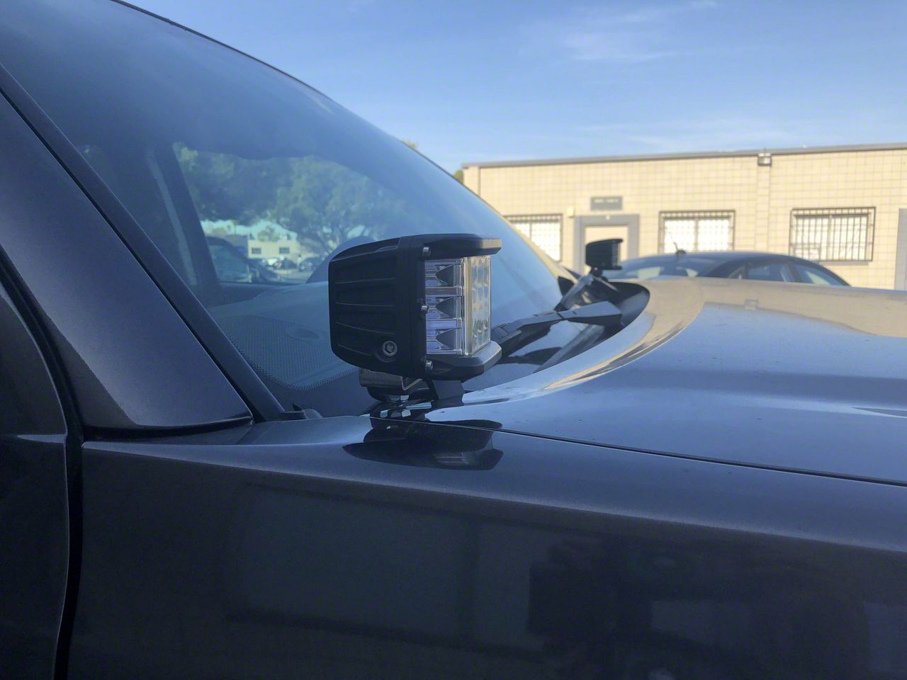 Wsays Hood Hinge LED Light Pod Mounting Brackets Auxiliary - View #8