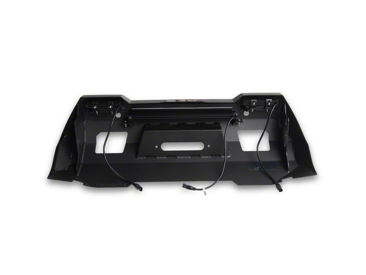Ironman 4x4 Tacoma Raid Winch Front Bumper with 7-Inch and 20-Inch