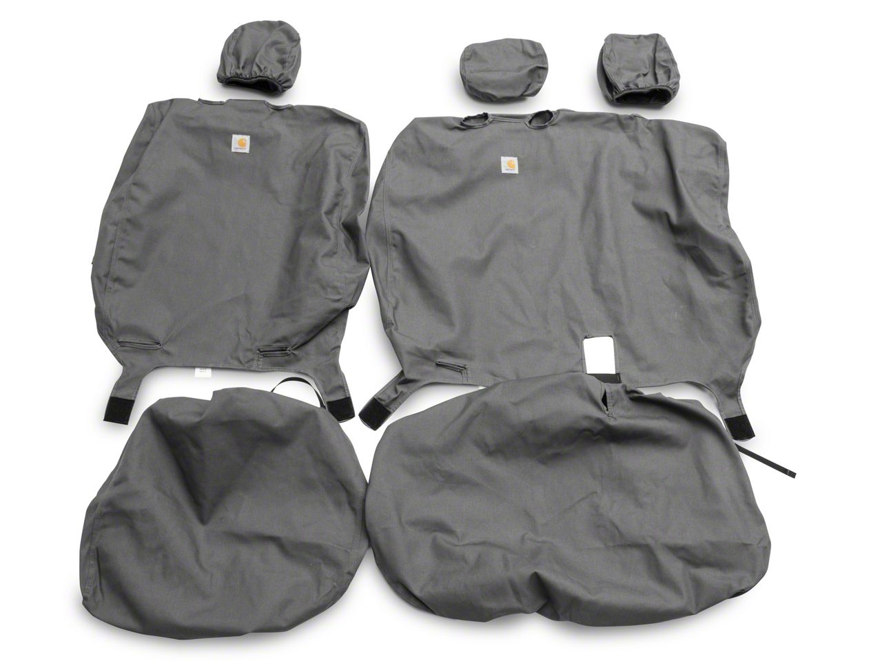 Covercraft Tacoma SeatSaver Second Row Seat Cover; Carhartt Covercraft Tacoma SeatSaver Second Row Seat Cover; Carhartt