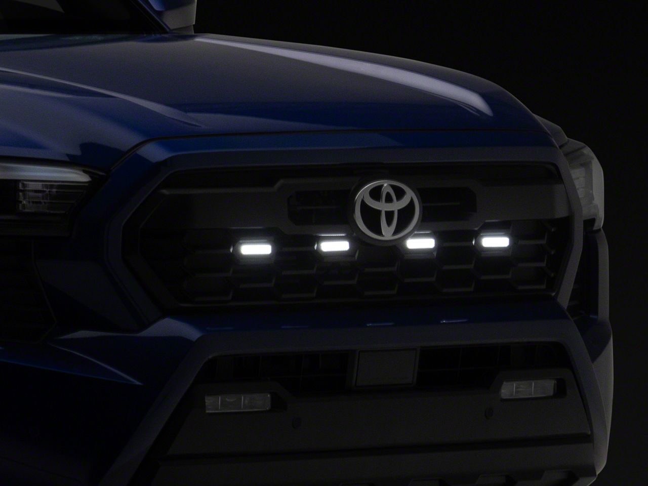 Xukey Raptor Style Grille With Smoked LED Lights – For Toyota Tacoma TRD Pro 2016-2021