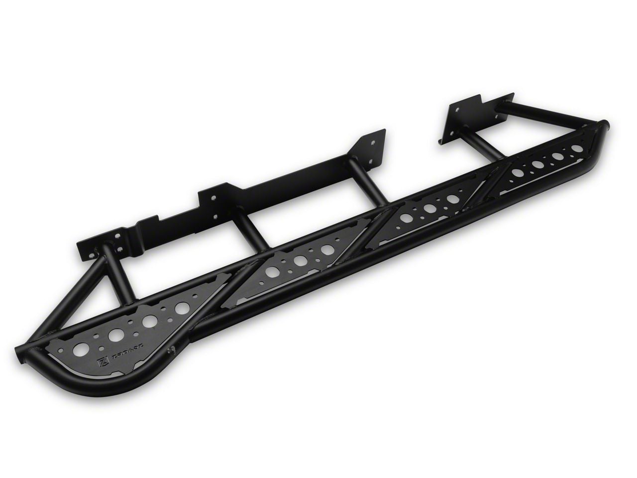 ZRoadz Tacoma TRAILX.R1 Series Rock Sliders with Step Plates; Low