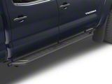 Barricade TC5 Running Boards; Textured Black (05-23 Tacoma Double Cab)