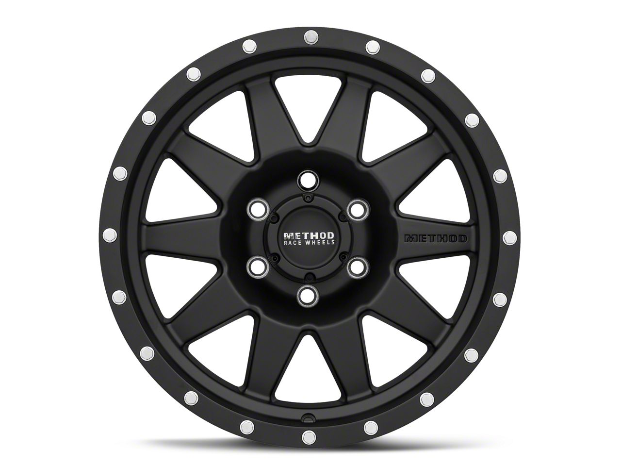 Method Race Wheels Tacoma MR301 The Standard Matte Black 6-Lug