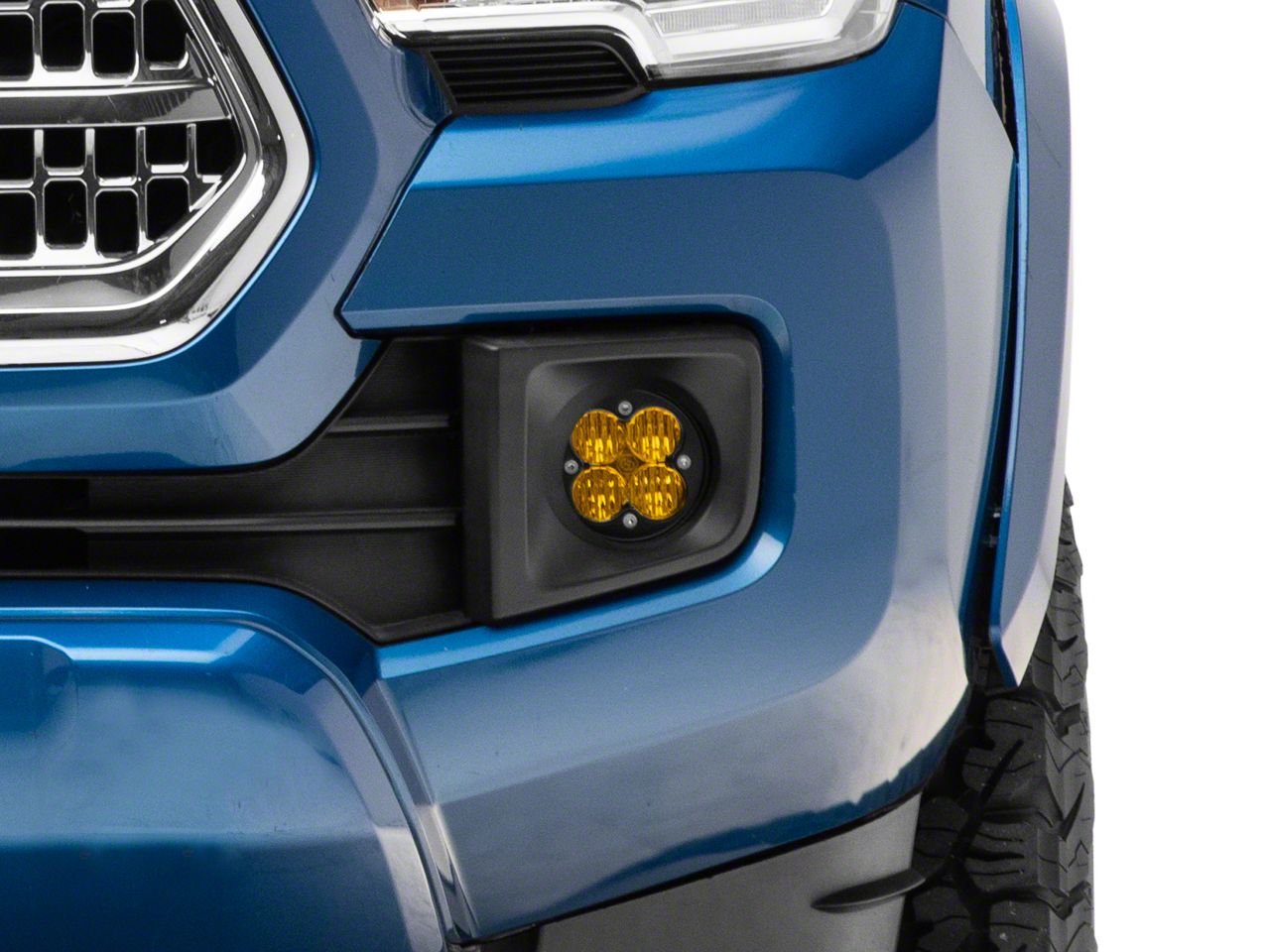 Baja Designs Tacoma Squadron-R Sport Amber LED Fog Light Pocket