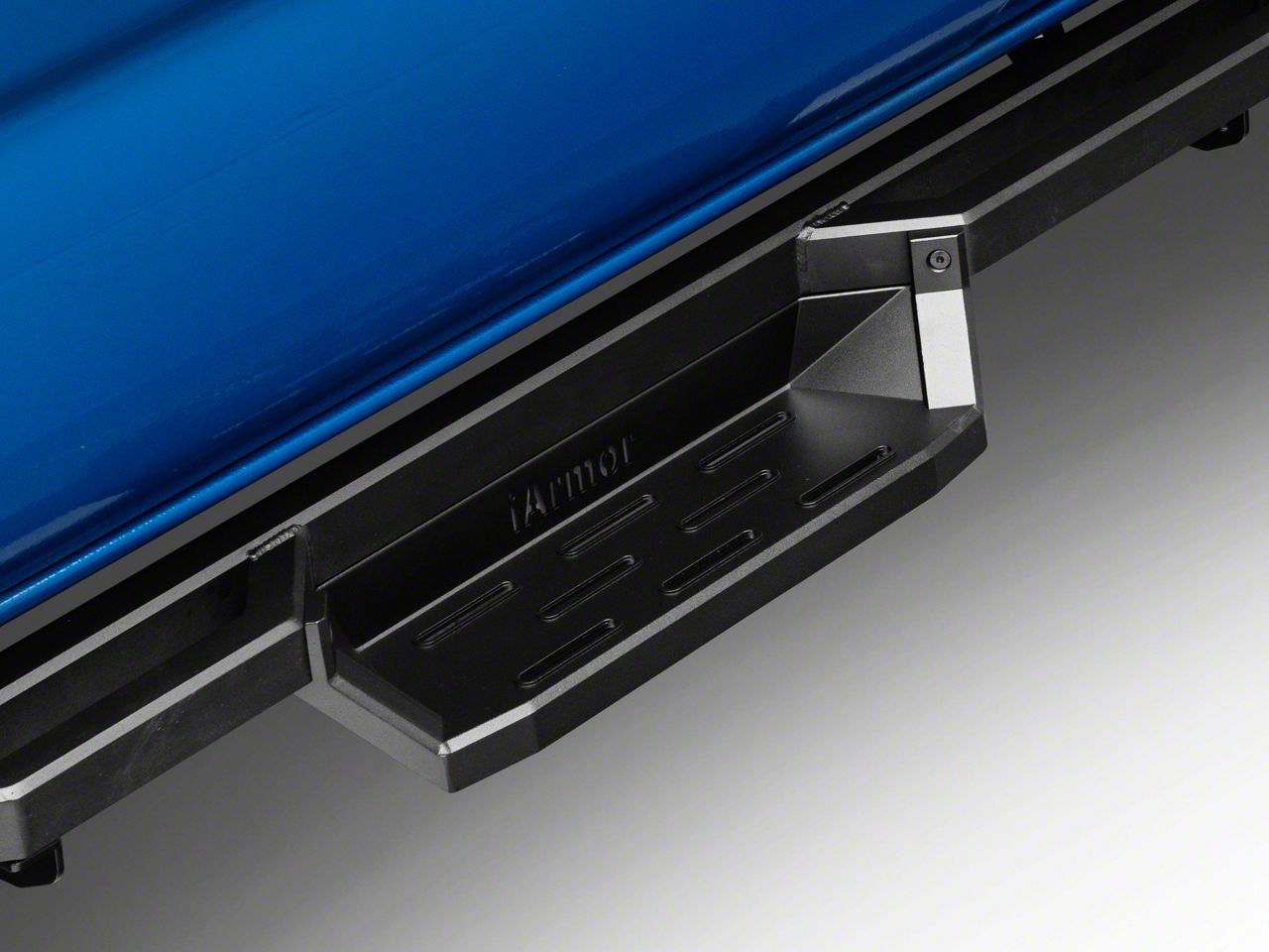 Tacoma Square Tube Drop Style Nerf Side Step Bars; Matte