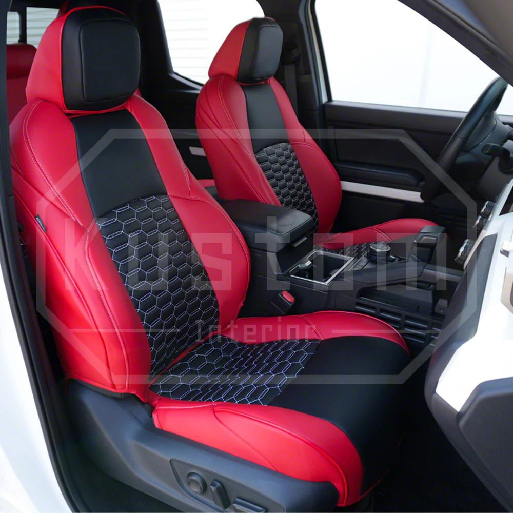 Car Seat Cover Guardian, Front Car Seat Cover, Car Seat Protector Black/red, 1 Piece | 12046