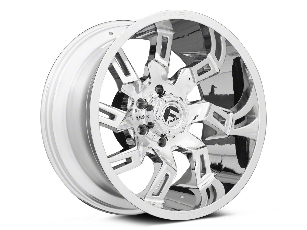 Fuel Wheels Tacoma Lockdown Chrome 6-Lug Wheel; 22x10; -18mm