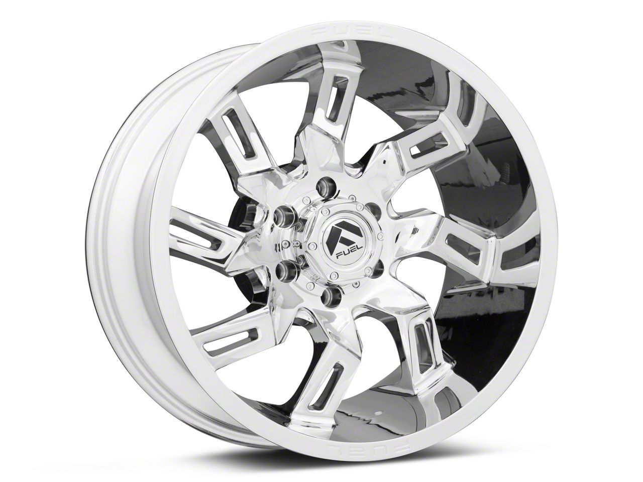 Fuel Wheels Tacoma Lockdown Chrome 6-Lug Wheel; 22x10; -18mm