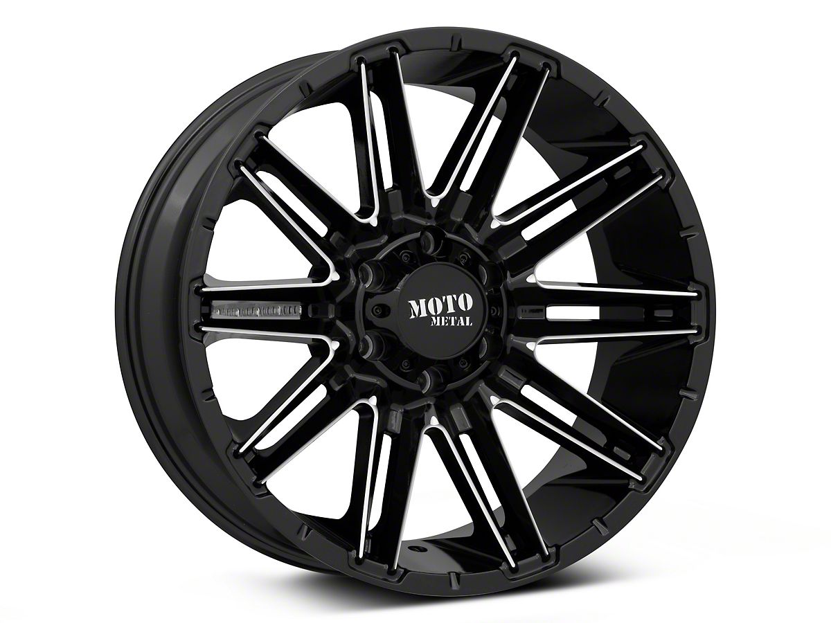 Moto Metal Tacoma MO998 Kraken Gloss Black Milled 6-Lug Wheel 