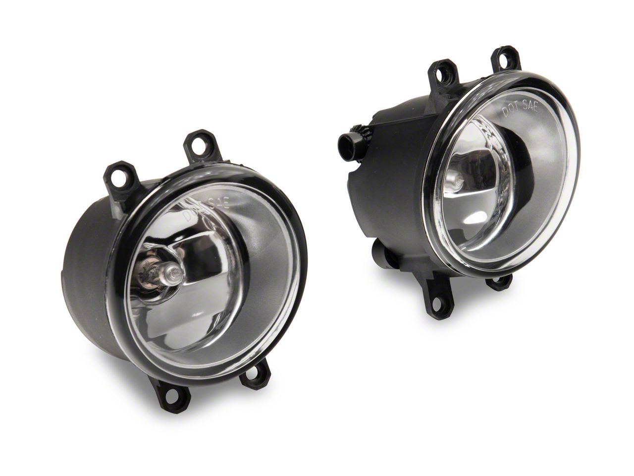 thumbnail image 2 of Bright 12-15 Toyota Tacoma Fog Lights Set With Chrome Trim, Harness & Switch – Direct Fit 2 of 6