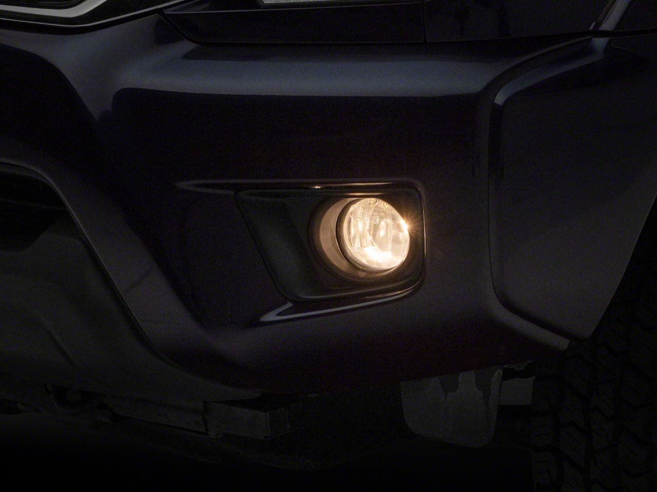Purchase 12-13 TOYOTA TACOMA BUMPER DRIVING FOG LIGHTS W/CHROME TRIM