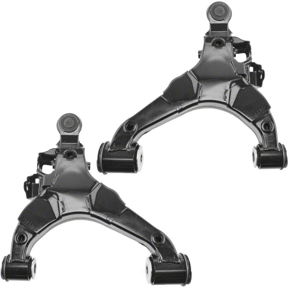 2 Front Lower Control Arms With Ball Joints 2 Outer Tie Rod