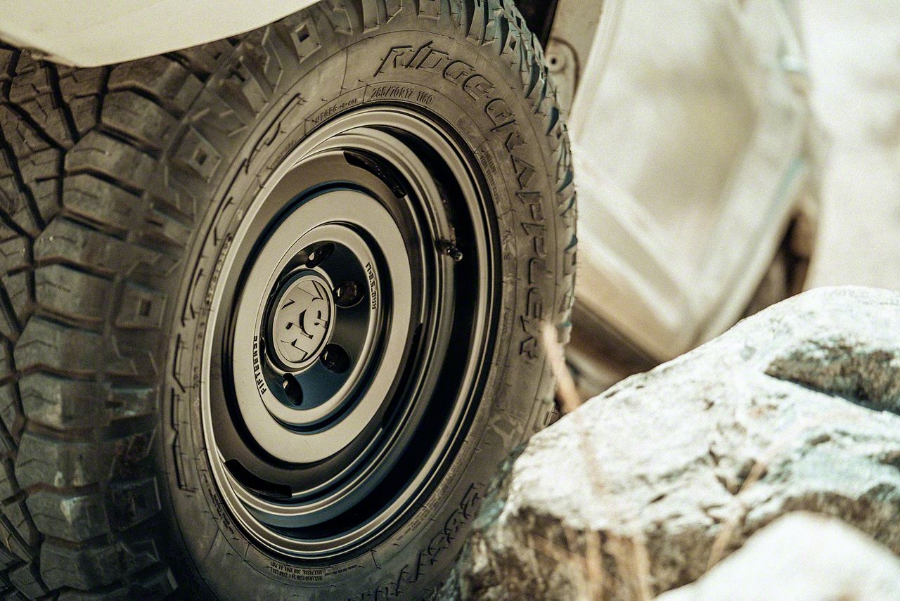 Fifteen52 Tundra Analog HD Asphalt Black 6-Lug Wheel; 17x8.5; 0mm