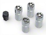 Chrome Duplex Acorn Wheel Lug Nut Locks; M14x1.50; Set of 4 (07-21 Tundra)