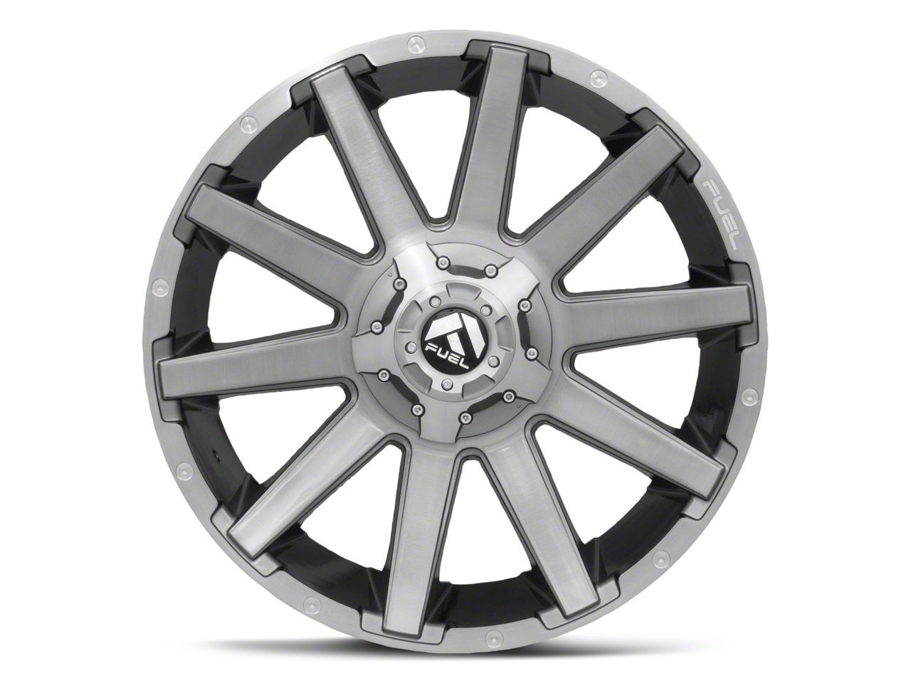 Fuel Wheels Tundra Contra Platinum Brushed Gunmetal 6-Lug
