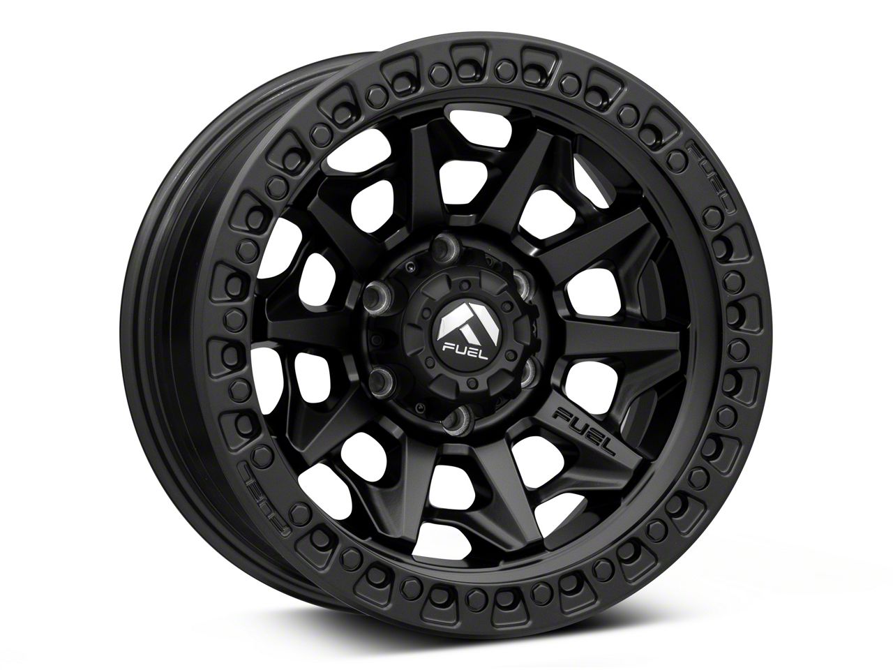 Fuel Wheels Tundra Covert Matte Black 6-Lug Wheel; 20x10