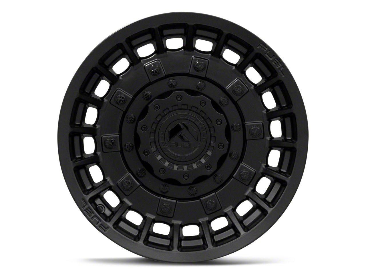 Fuel Wheels Tundra Militia Matte Black 6-Lug Wheel; 17x9; 1mm