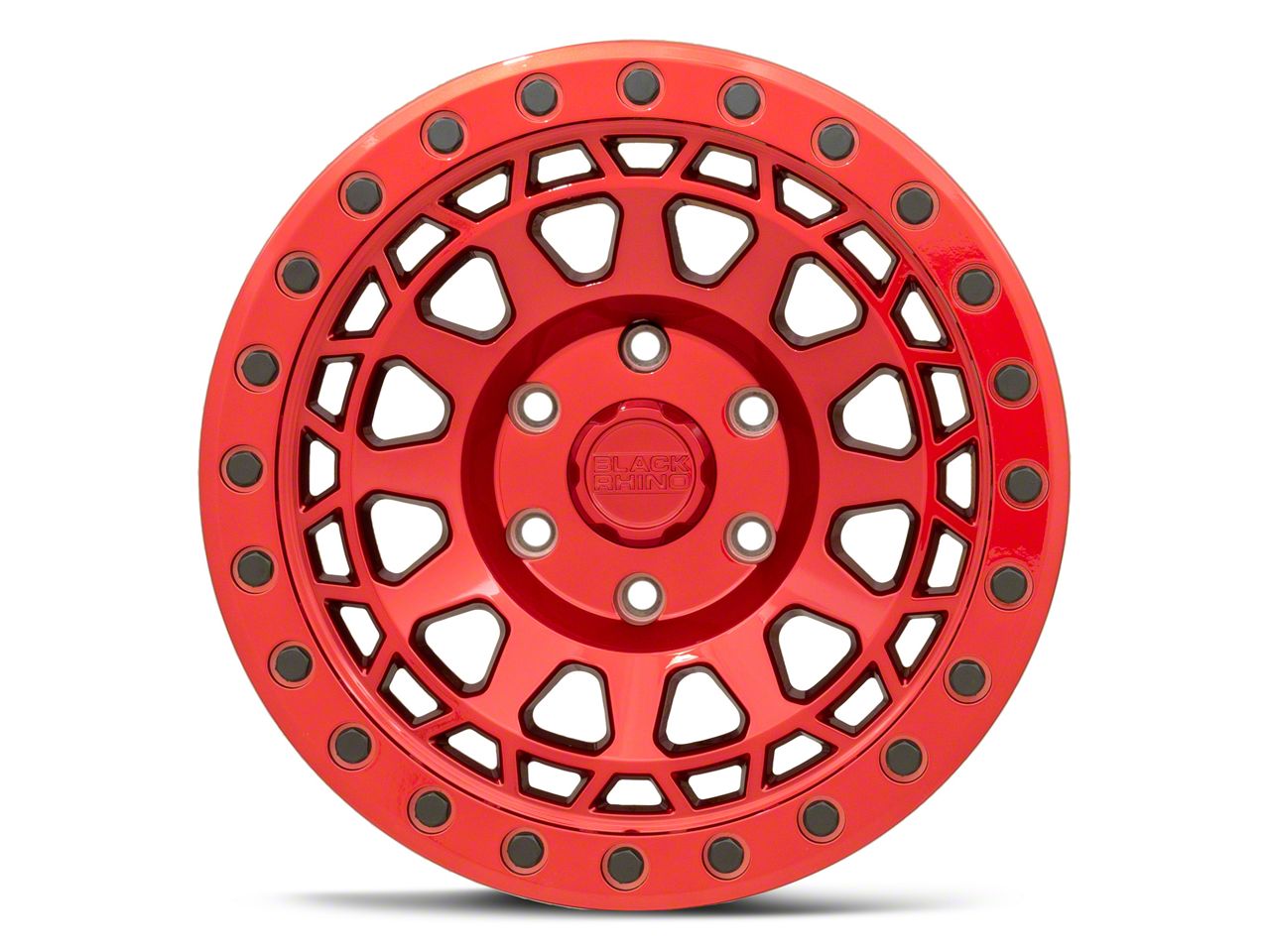 その他 neruneru79 Black Rhino Tundra Primm Candy Red with Black Bolts 6-Lug