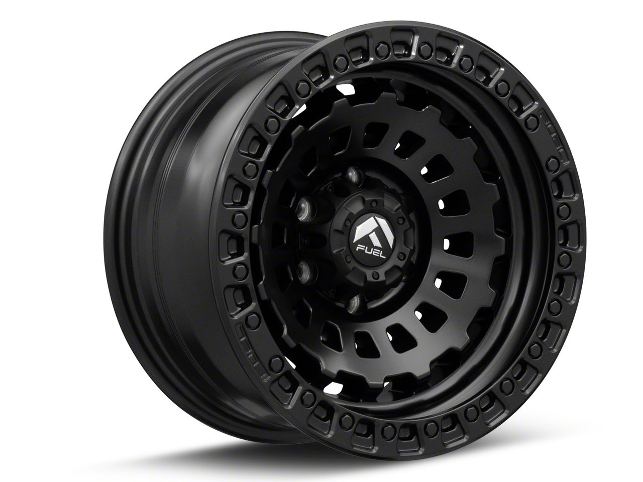 Fuel Wheels Tundra Zephyr Matte Black 6-Lug Wheel; 17x9; 1mm