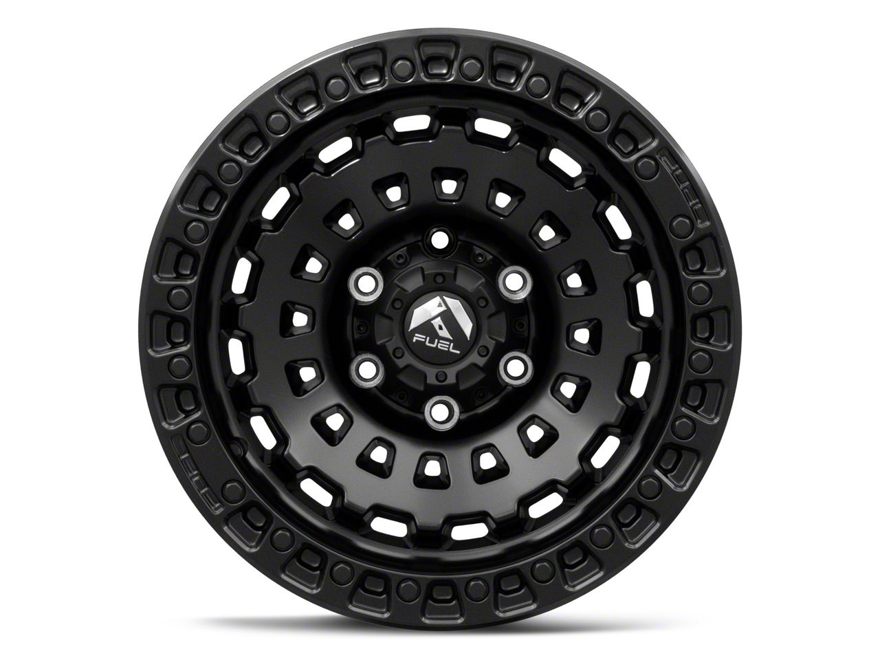 Fuel Wheels Tundra Zephyr Matte Black 6-Lug Wheel; 17x9; 1mm