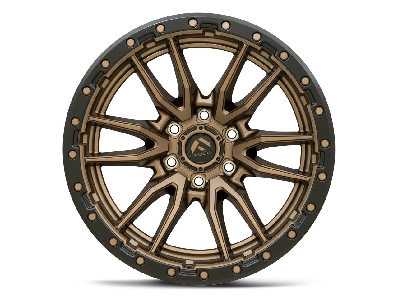 Fuel Wheels Tundra Rebel Matte Bronze 6-Lug Wheel; 20x10; -18mm