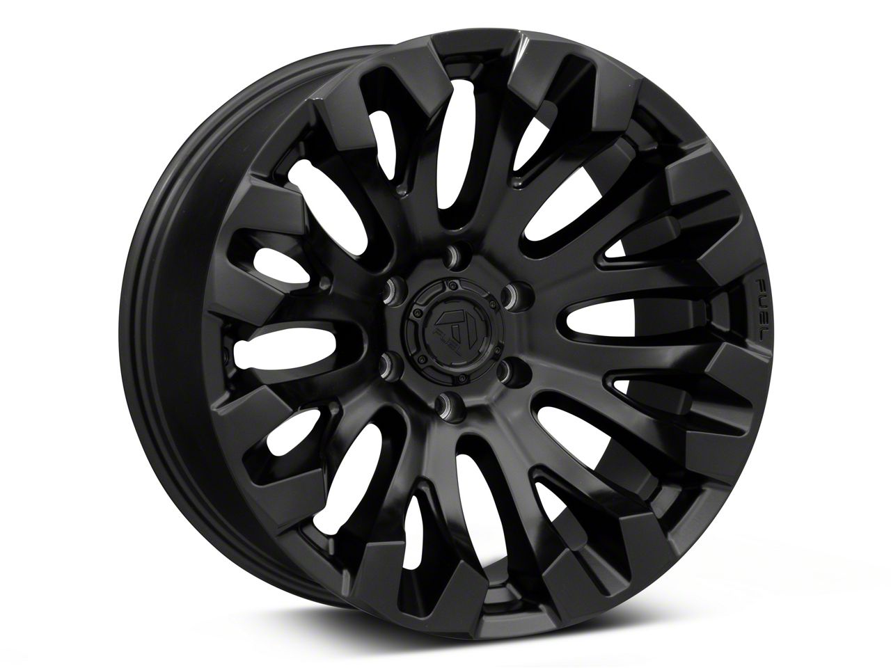 Fuel Wheels Tundra Quake Blackout 6-Lug Wheel; 20x10; -18mm Offset