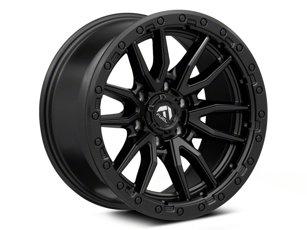 Fuel Wheels Tundra Rebel Matte Black 6-Lug Wheel; 20x9; 1mm Offset