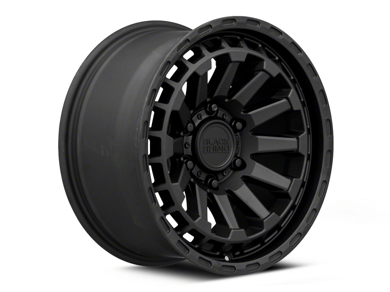 Spec-1 Jeep Wrangler SP-57 Gloss Black and Red Machined