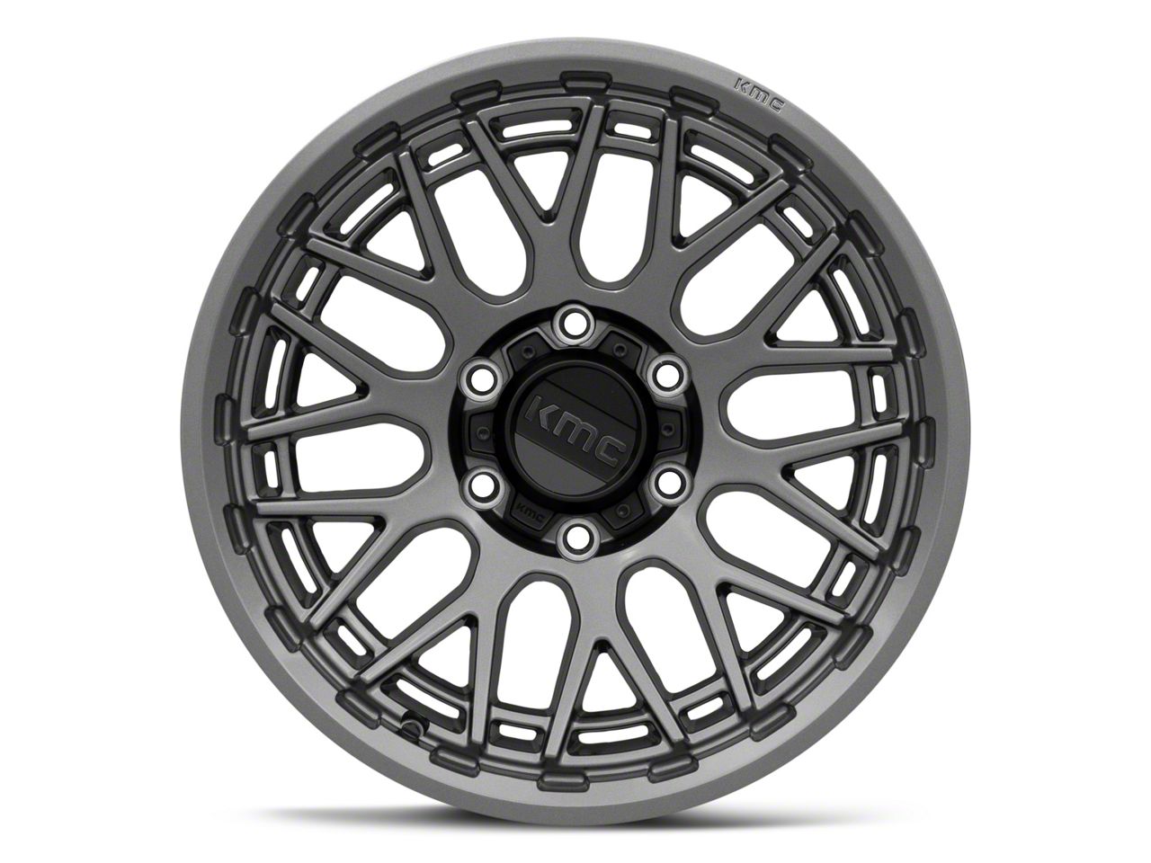 KMC Tundra Technic Anthracite 6-Lug Wheel; 20x9; 18mm Offset