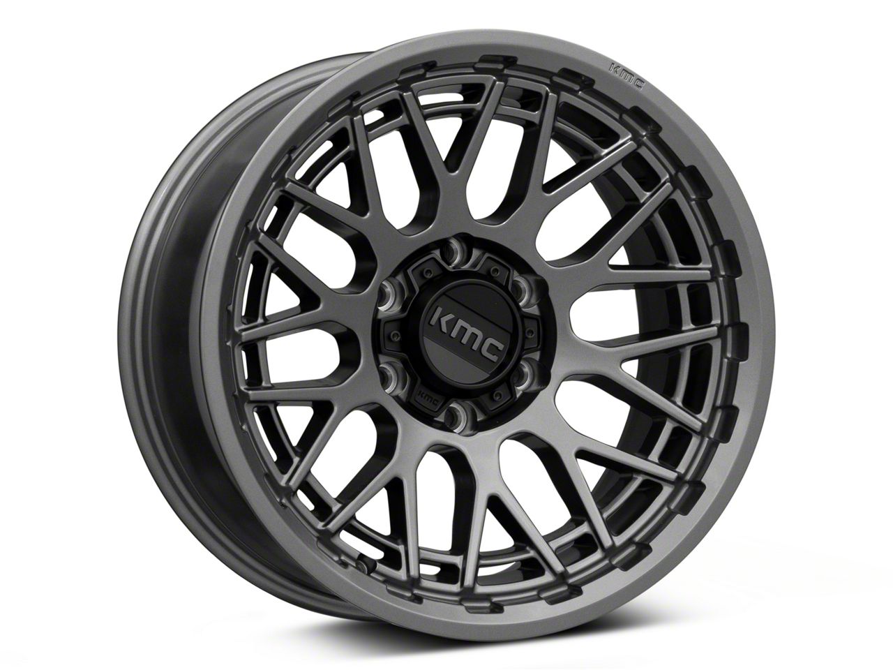 KMC Tundra Technic Anthracite 6-Lug Wheel; 20x9; 18mm Offset