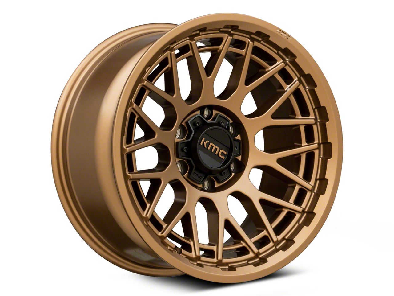 KMC Tundra Technic Matte Bronze 6-Lug Wheel; 18x9; 18mm Offset