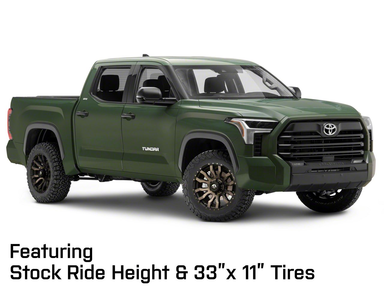 Fuel Wheels Tundra Blitz Matte Black Double Dark Tint 6-Lug