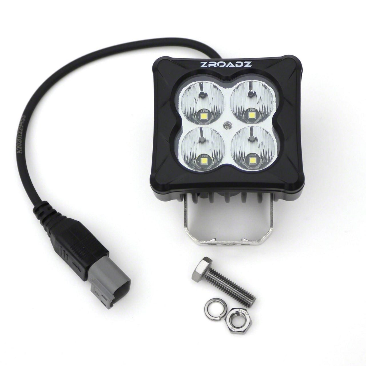 ZRoadz Tundra Front Bumper Top LED Light Kit with 3-Inch LED Pod