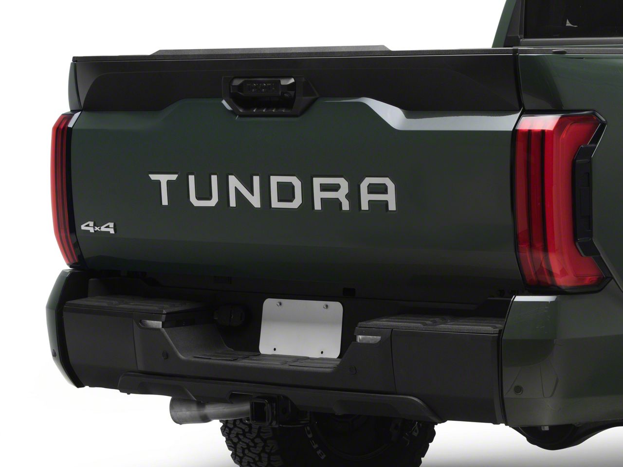 高級品市場 Tundra Tailgate Letter Inserts; Stainless Steel (22-25 土地